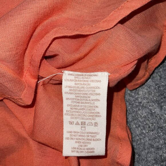 Free People Orange Floral Mini Dress - Picture 8 of 10